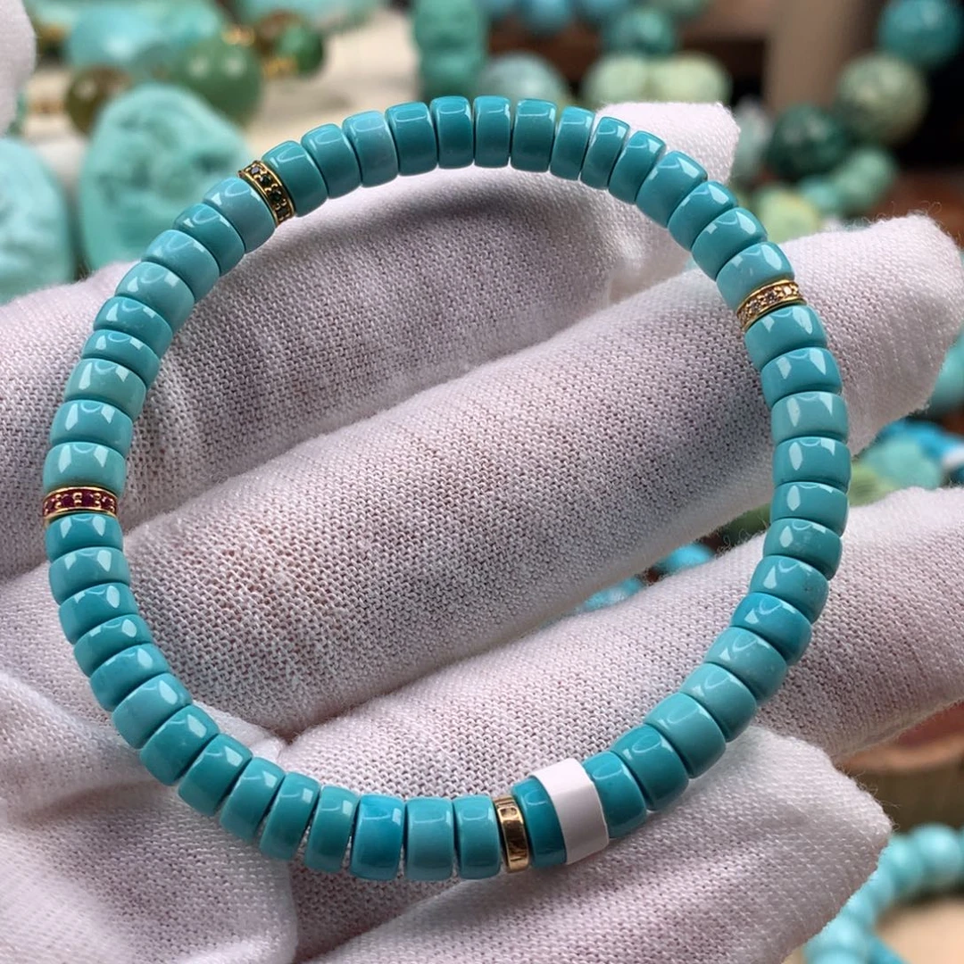 绿松石未镶嵌珠宝奇石