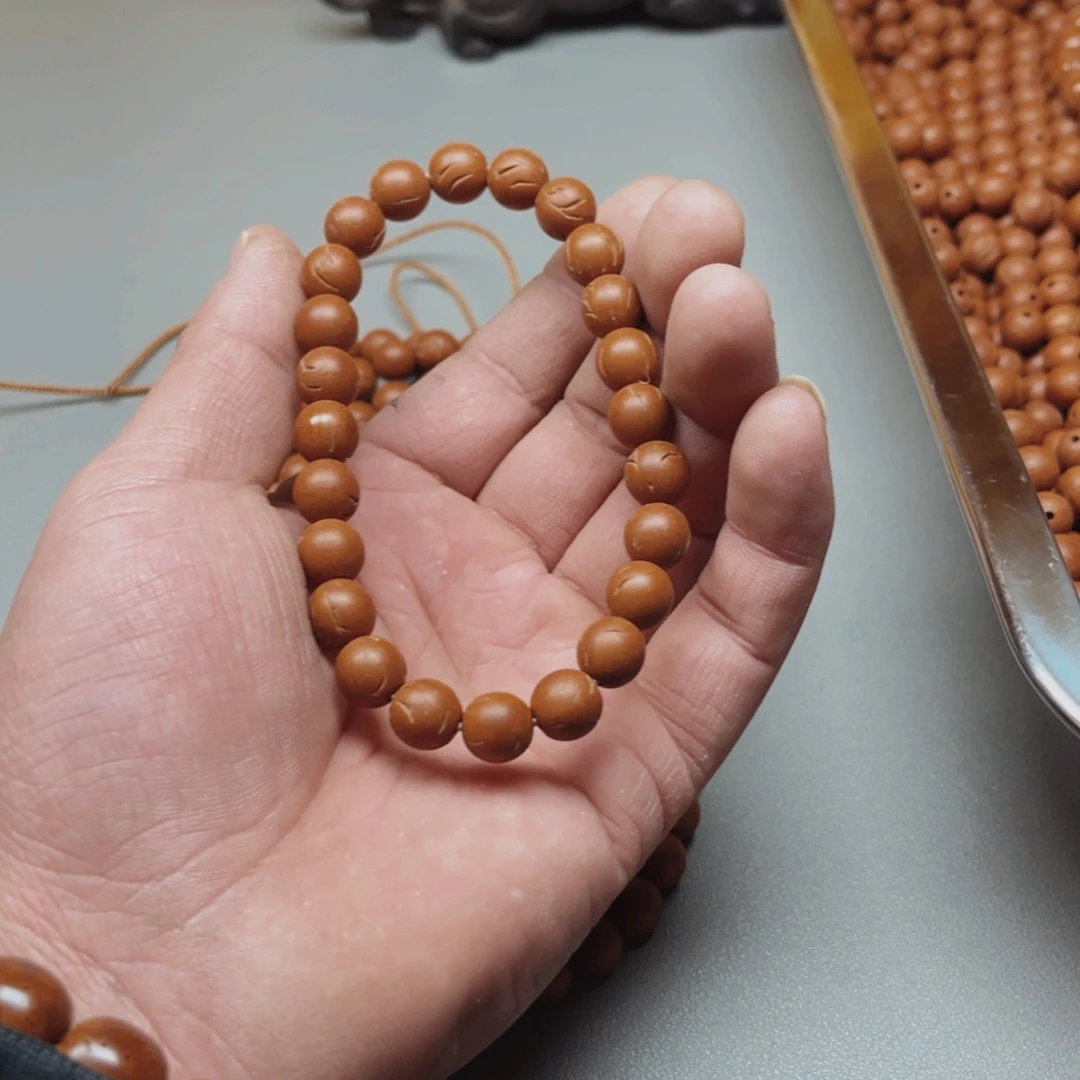 桃核吊坠=****笑桃核光柱