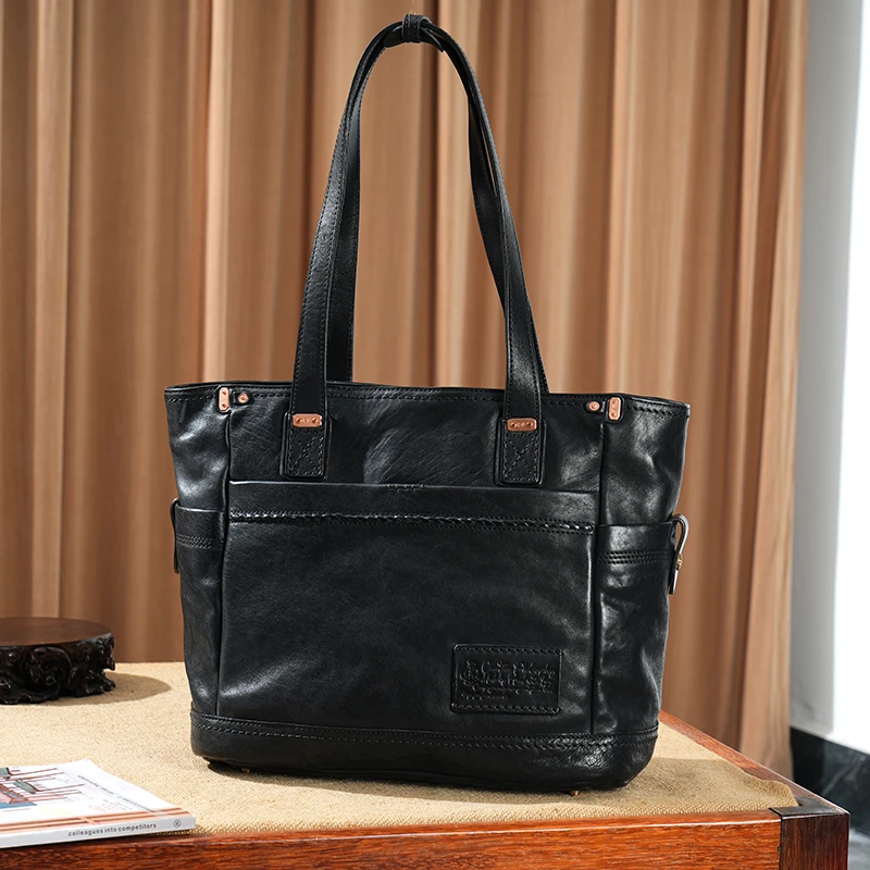 制道手工皮具休闲单肩包轻便男女13532