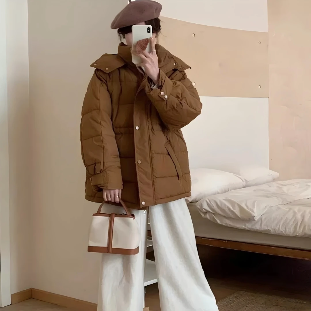 【一只璐甄选】C112麦羽鑫ozz女士短款羽绒服H20240011.FZ