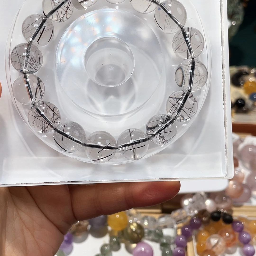 L***n未镶嵌水晶手链黑发13➕