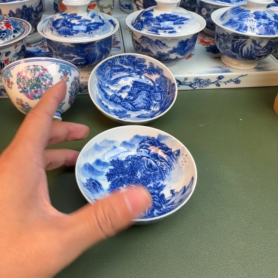 陶纯手工纯手绘茶具385