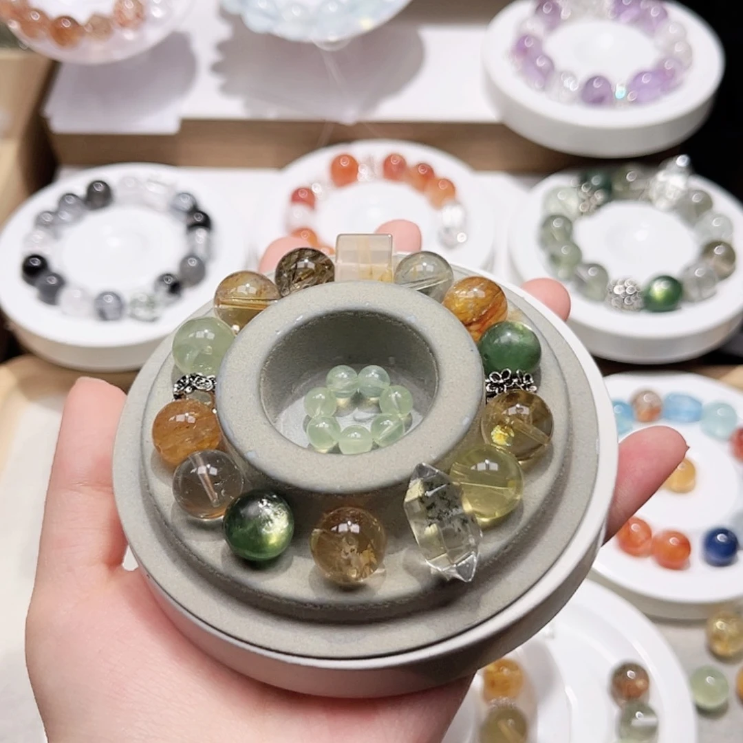 水晶手链未镶嵌天然水晶