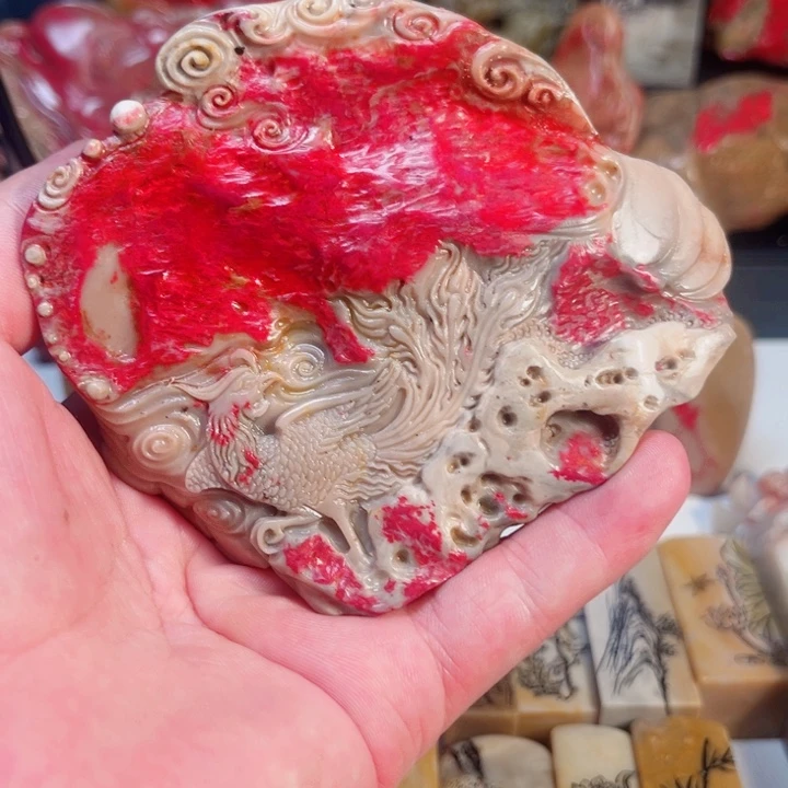 昌化石昌化鸡血石