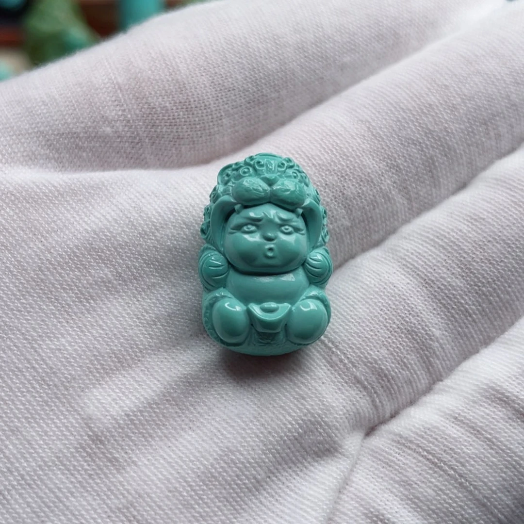 未镶嵌绿松石珠宝奇石