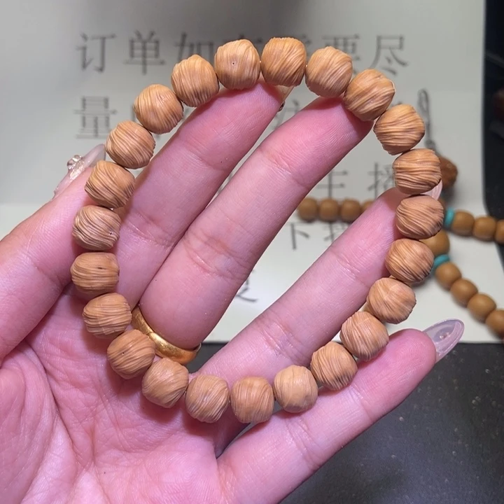 猴头核桃手串9鬼印漏眼