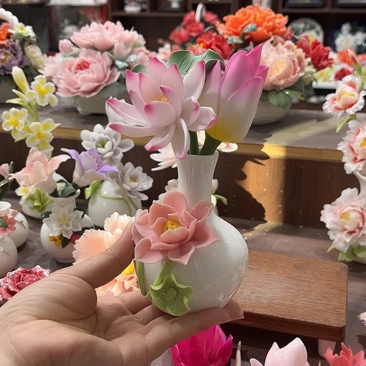 瓷片陶瓷工艺品摆件