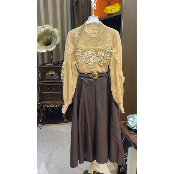 芙娜妮轻奢秋冬新款小众设计衬衫气质显瘦名媛女装F2510375