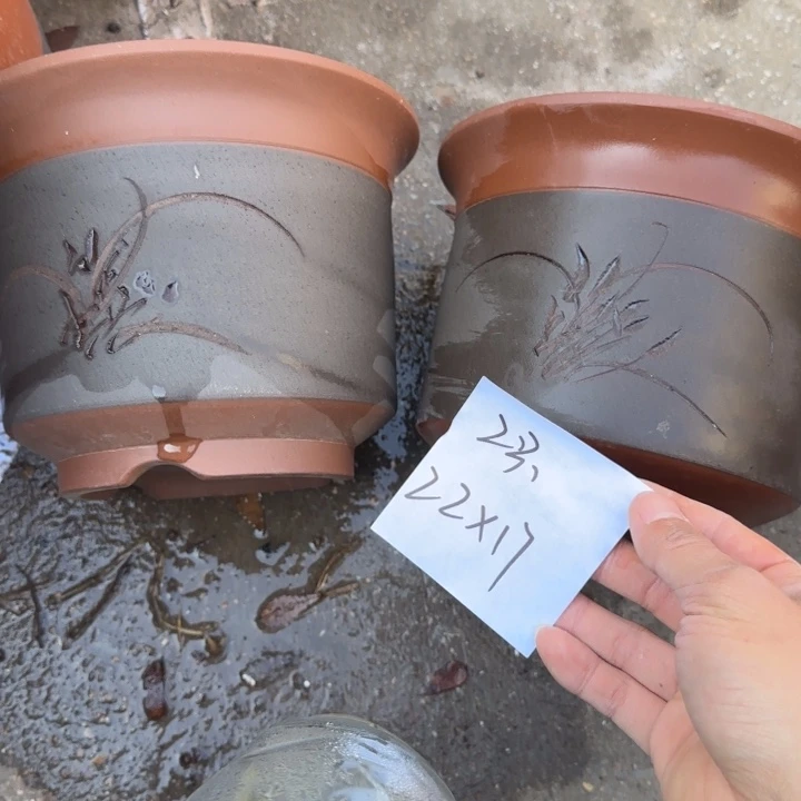 紫砂花盆特价商品