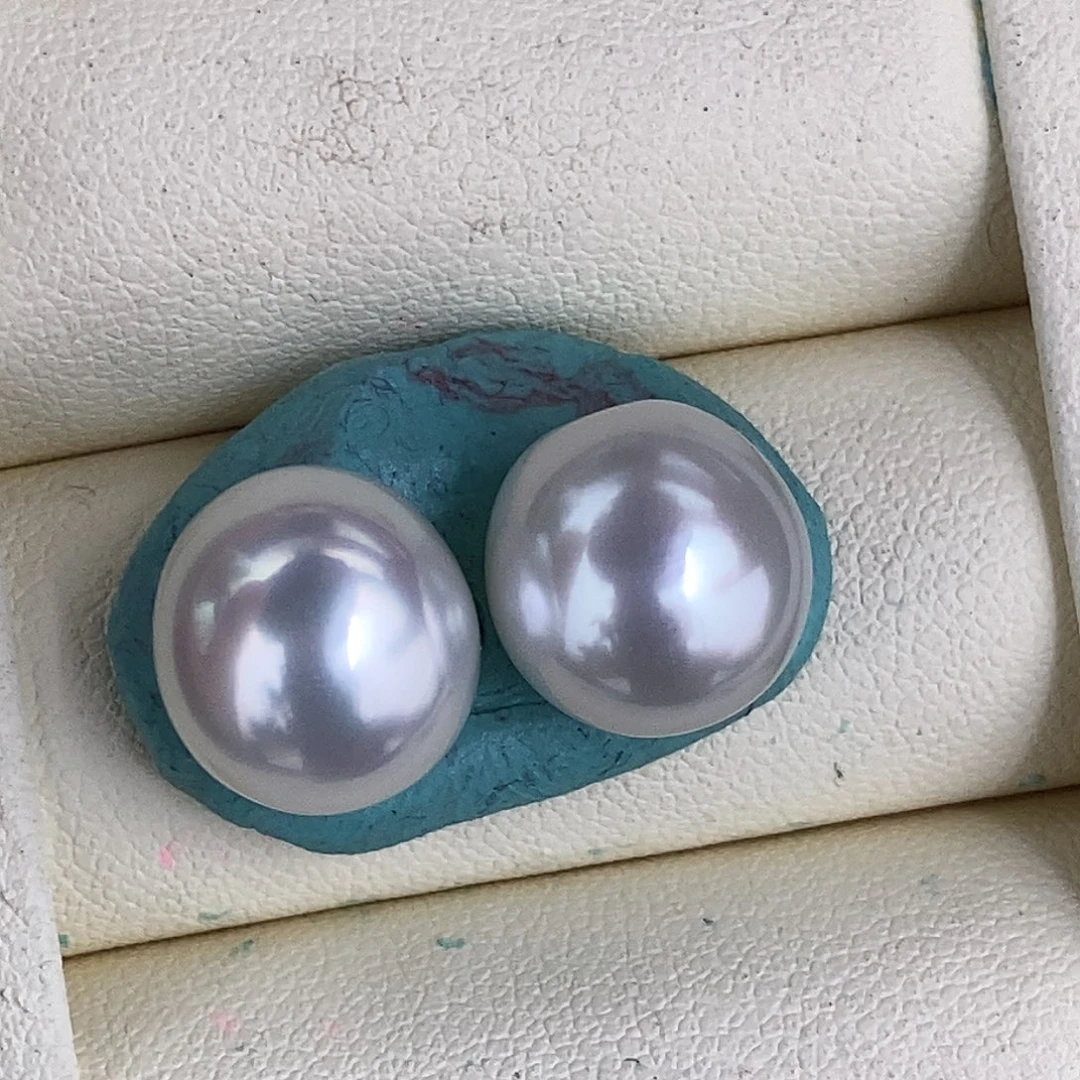 未镶嵌海水珍珠11-12宝石光澳白裸珠