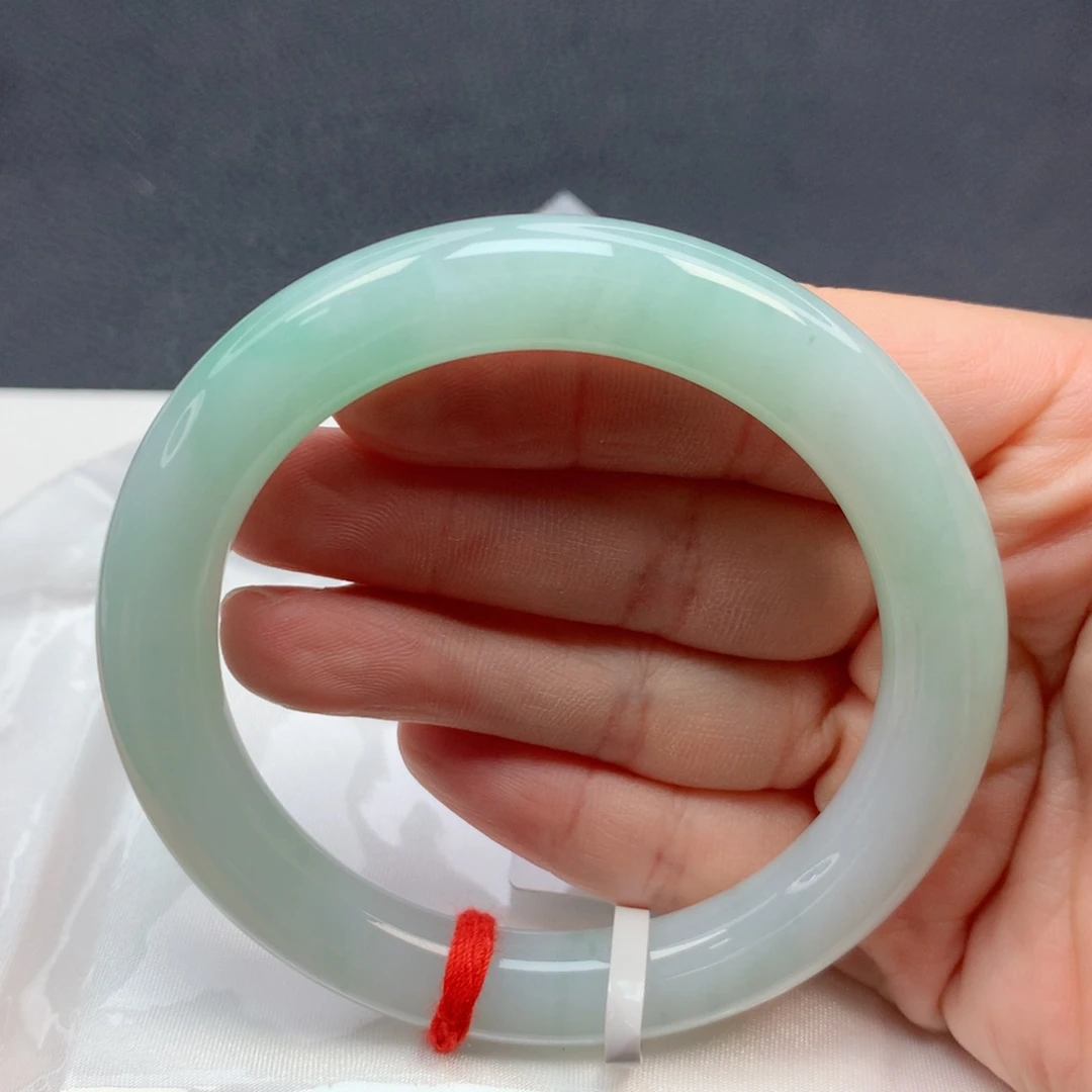 翡翠手镯未镶嵌56-57圆条