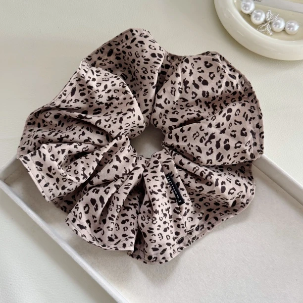 女日韩原创设计发圈发绳优雅皮筋法式纯色百搭A385