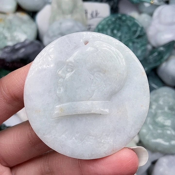 颈饰未镶嵌翡翠翡翠