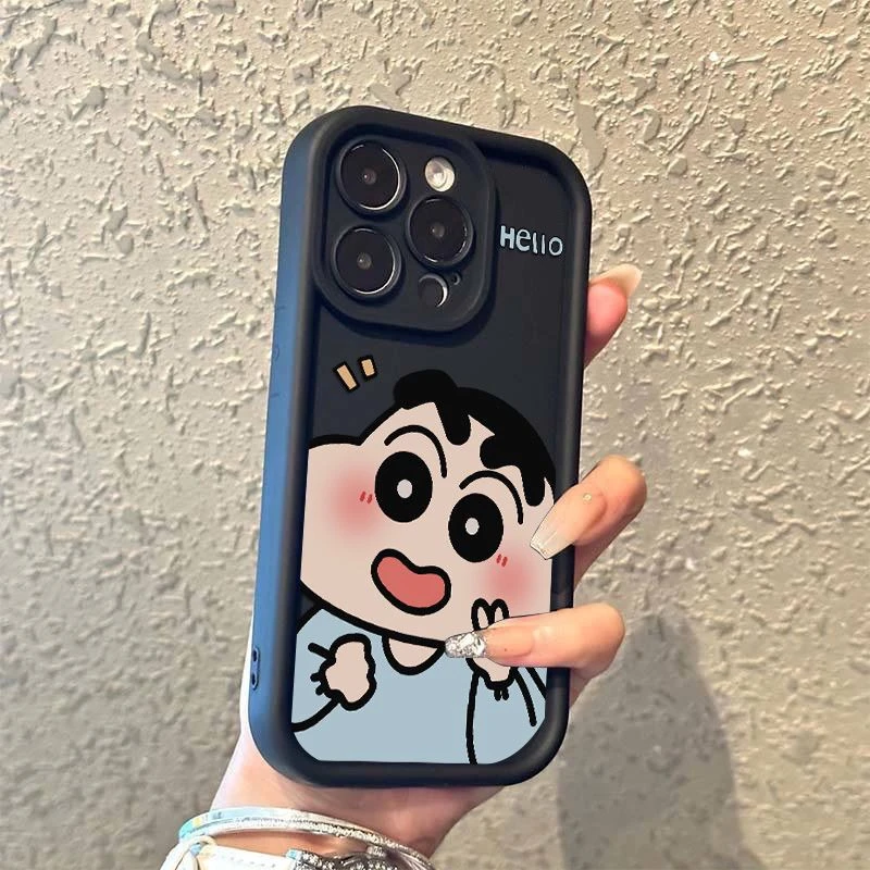 小新妮妮苹果15手机壳iPhone14/13/12/11promax硅胶xr卡通7/8情侣