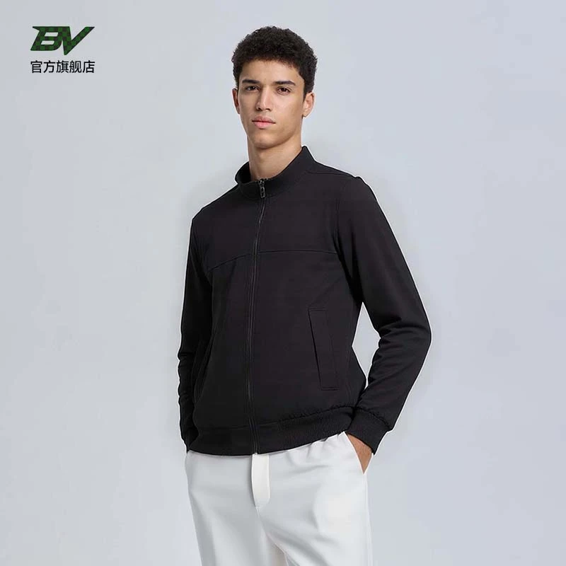 BV2025新款秋季男士夹克潮流韩版休闲百搭帅气立领男装青年外套潮