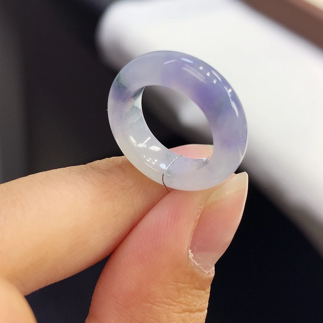 翡翠未镶嵌戒指4号