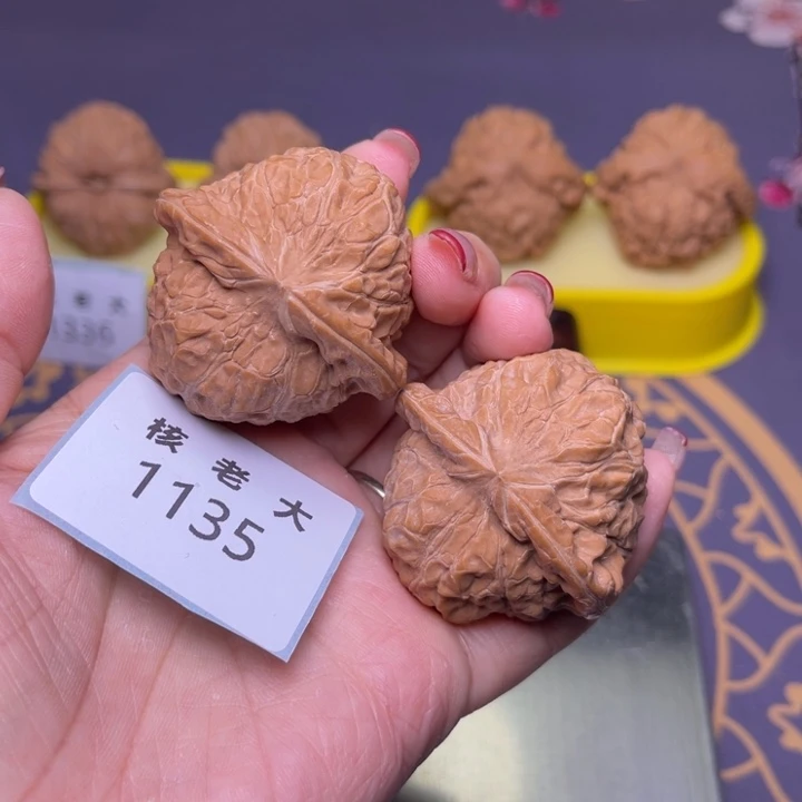 把件文玩核桃南瓜44.1135 49克