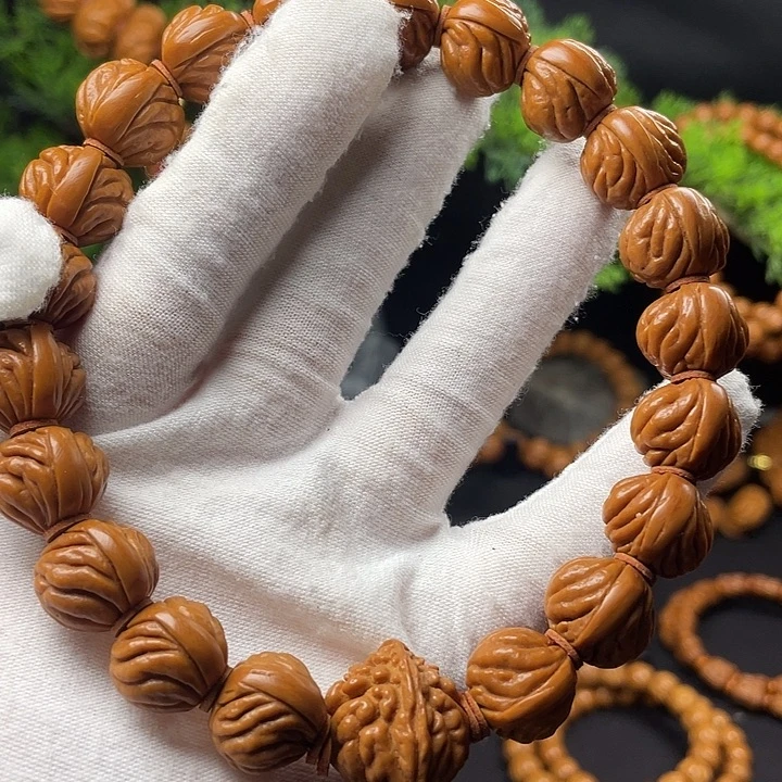 吊坠桃核秦岭龙纹桃核