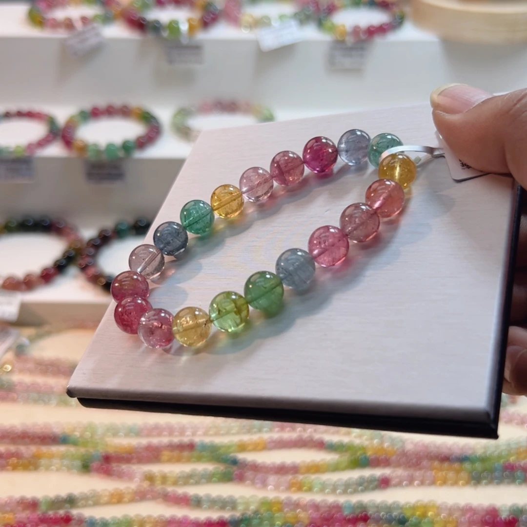 未镶嵌手链碧玺碧玺