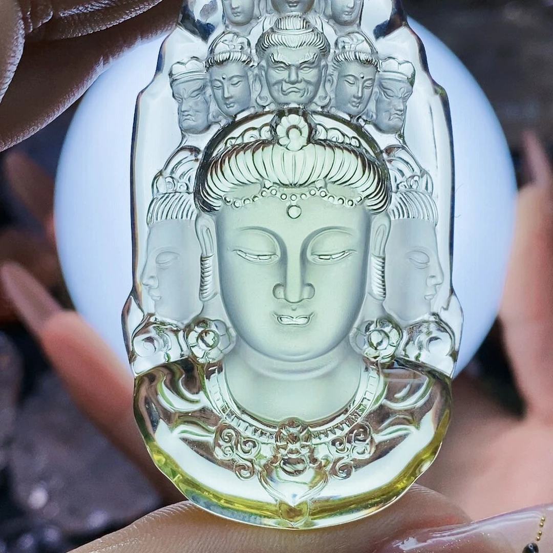 水晶颈饰未镶嵌九**几吊坠