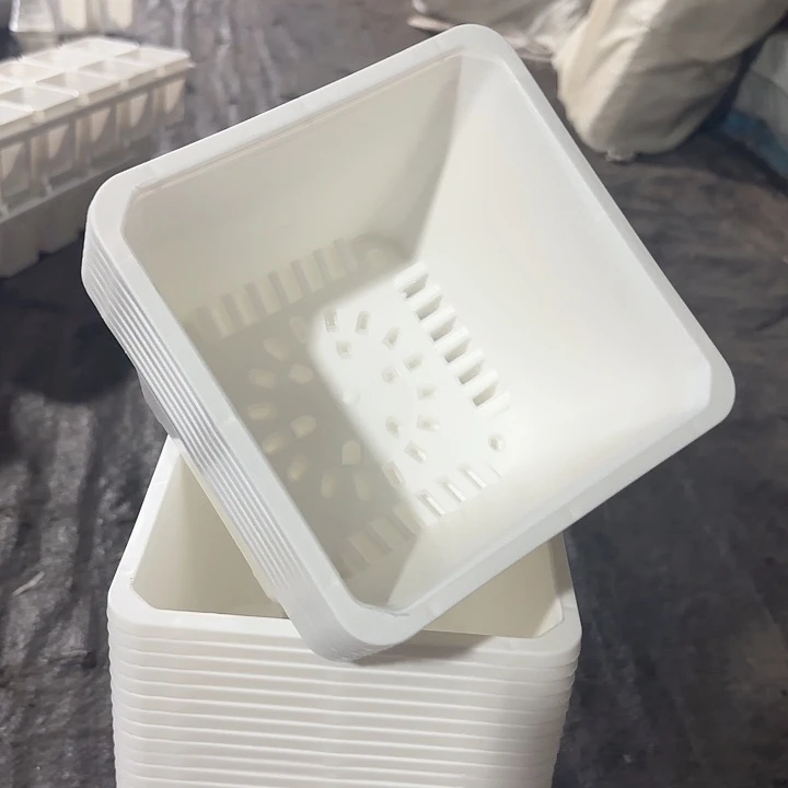 160白方盆15公分高11公分12个