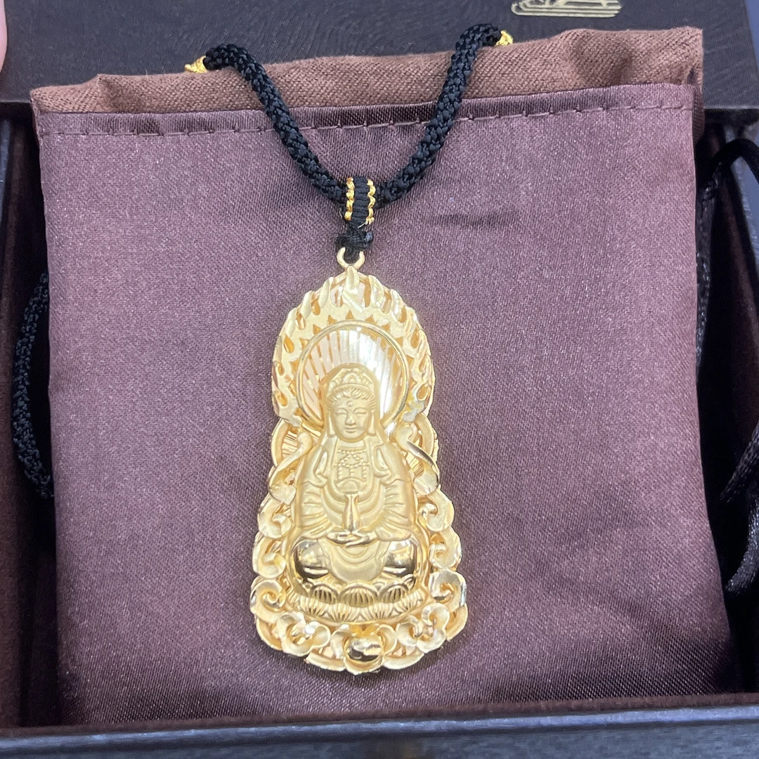 合金吊坠 火焰观音吊坠