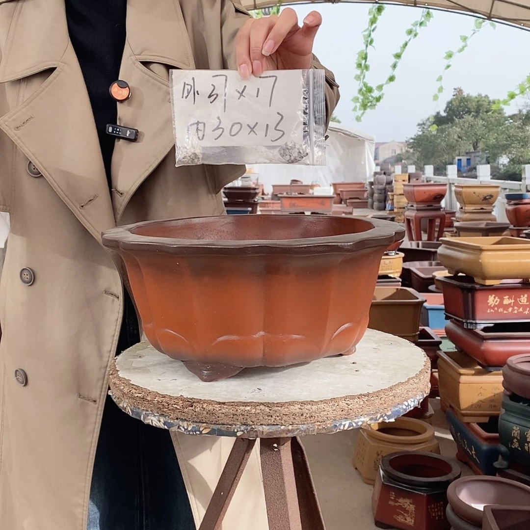 紫砂花盆紫砂花盆