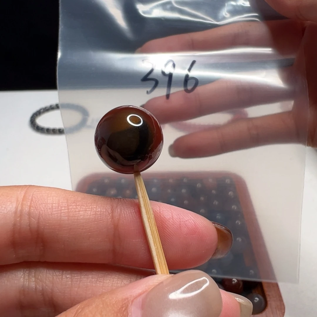 未镶嵌南红玛瑙南红玛瑙396号冰飘单珠14mm