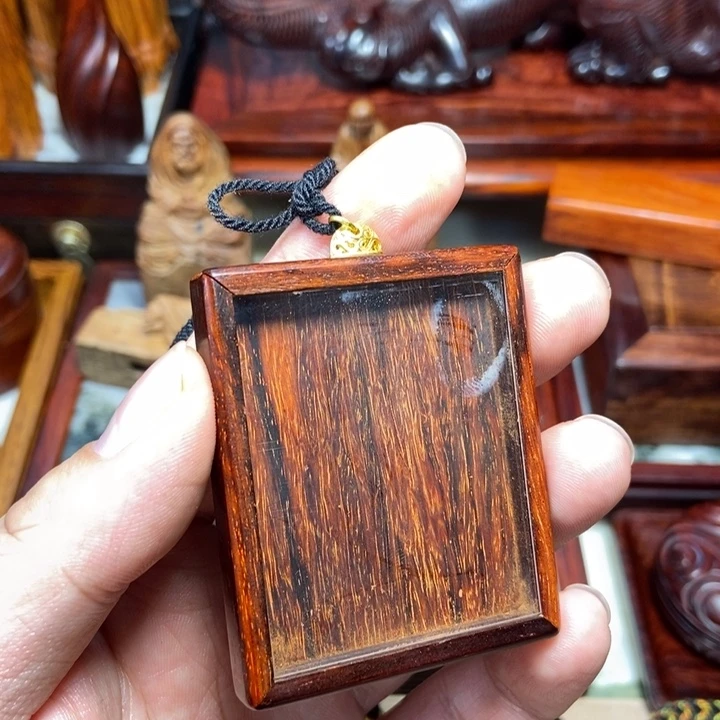 檀香紫檀（小叶紫檀）蘭*佛牌盒