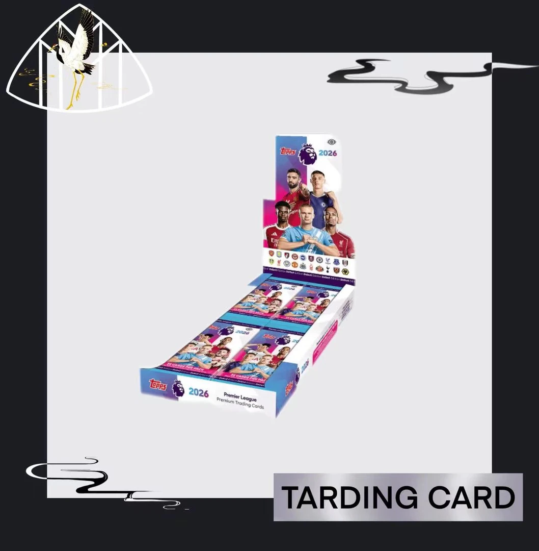 Topps 2025-26 英超 Hobby 足球球星卡盲盒（默认代拆）
