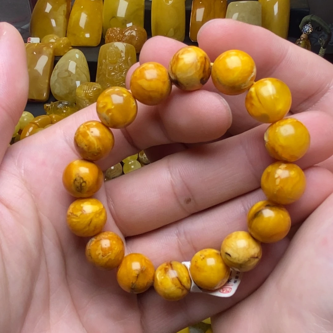 琥珀未镶嵌裸石蜜蜡