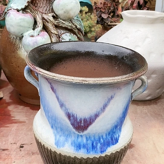 【闪购商品】紫砂花盆瑕疵20.22花盆