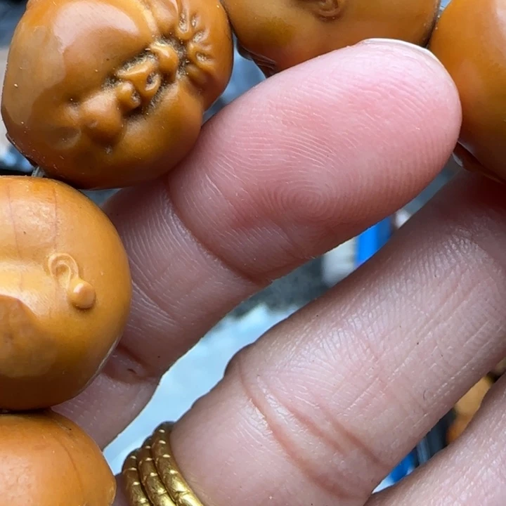 橄榄核吊坠橄榄菜洗干净
