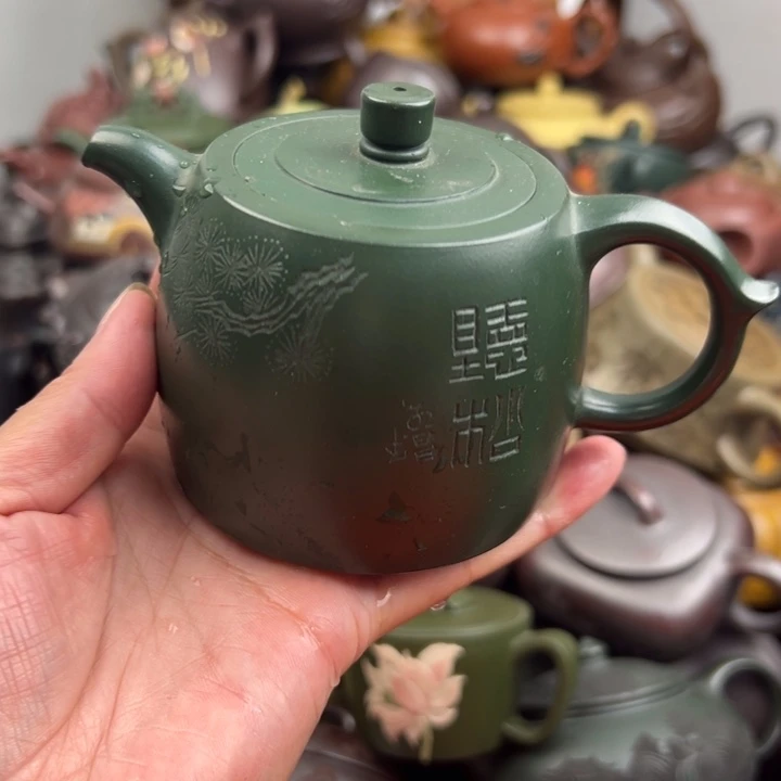 茶壶紫砂壶盖磕碰