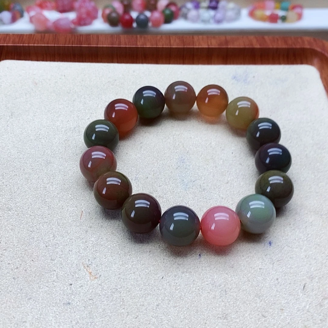 玛瑙手饰未镶嵌盐源069