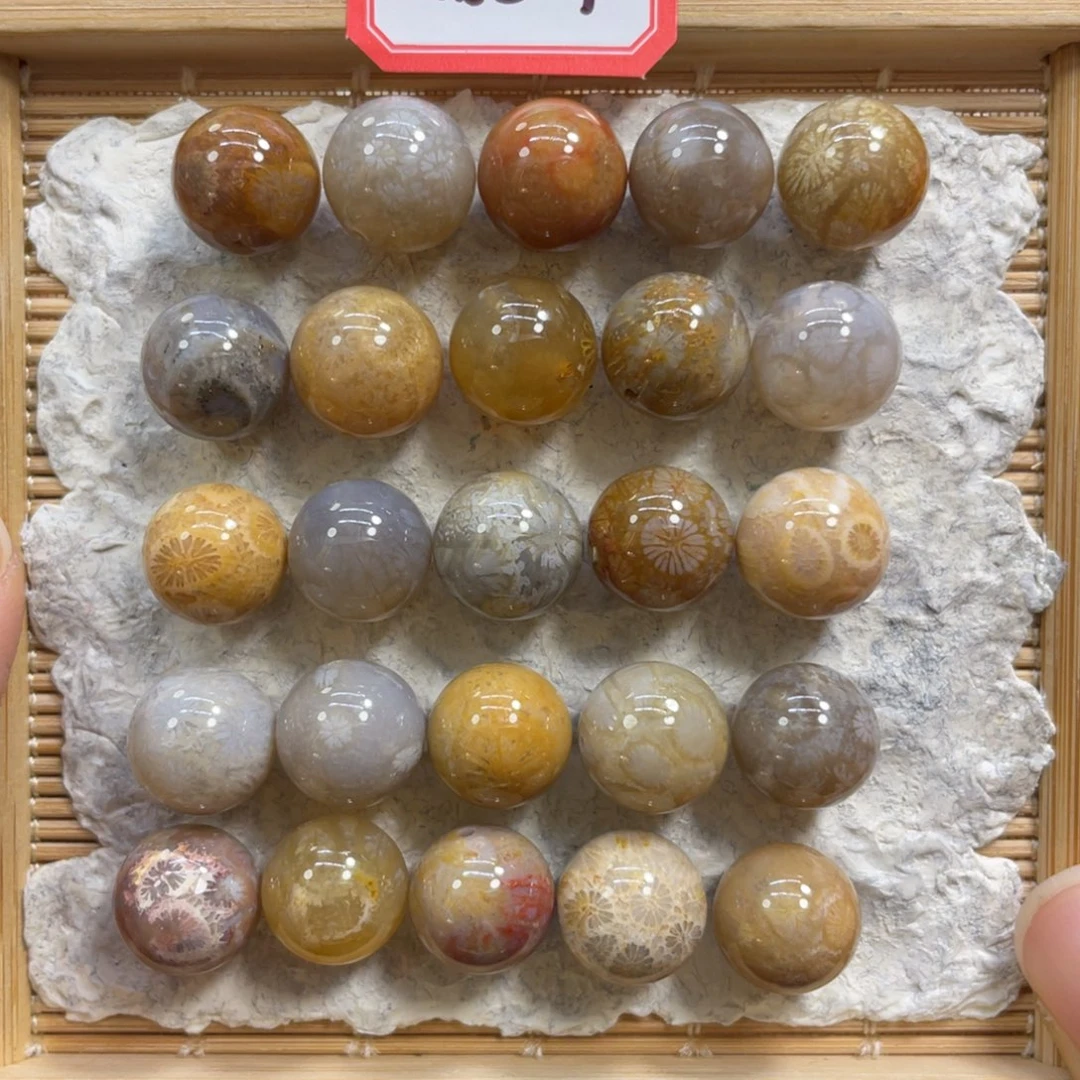 硅化玉未镶嵌颈饰圆珠5米1个