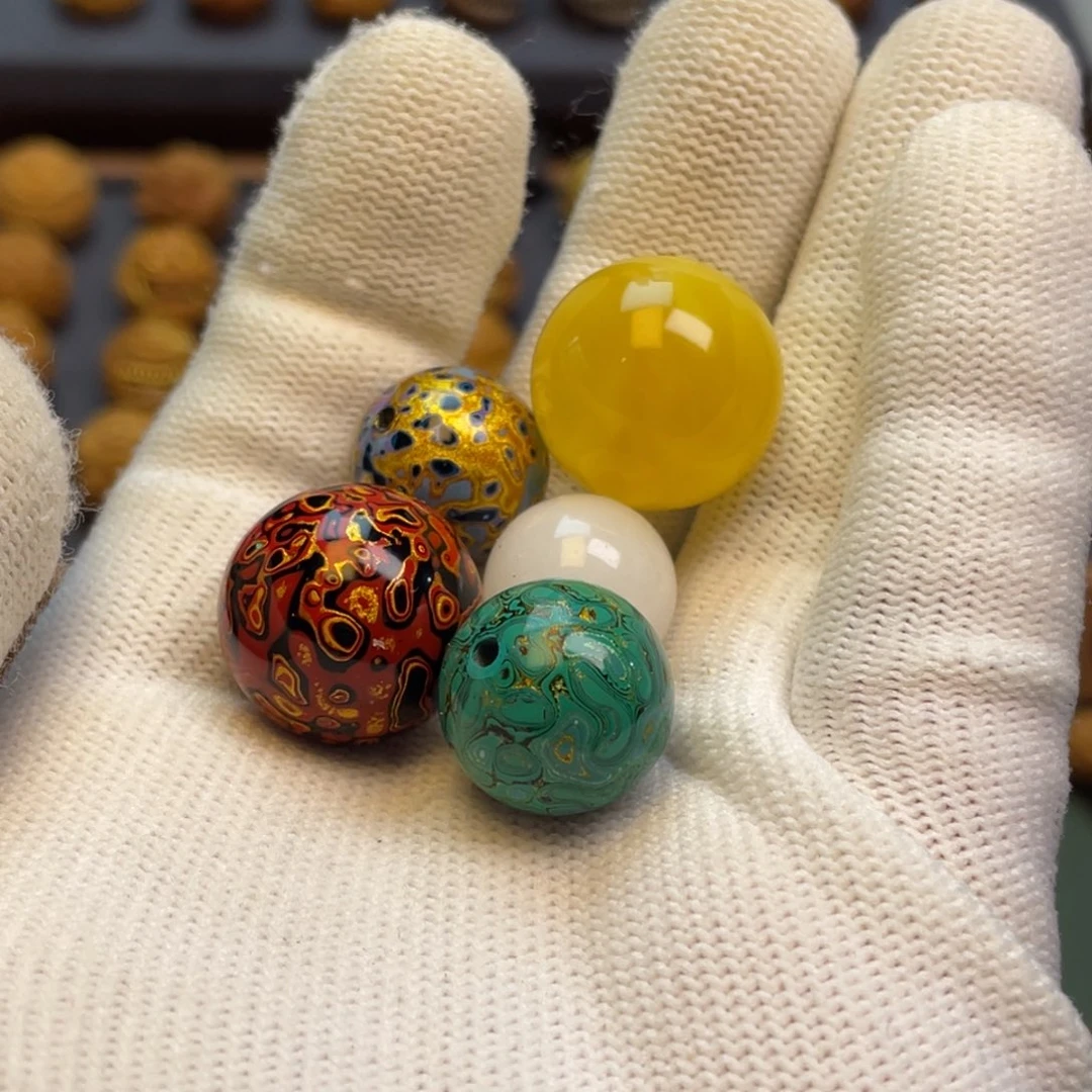 猴头核桃吊坠胖*配饰圆珠