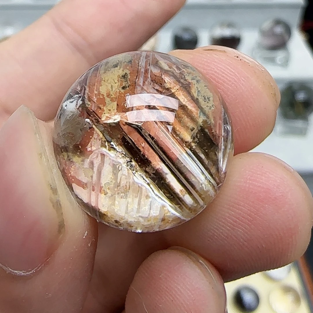 水晶未镶嵌珠宝半成品