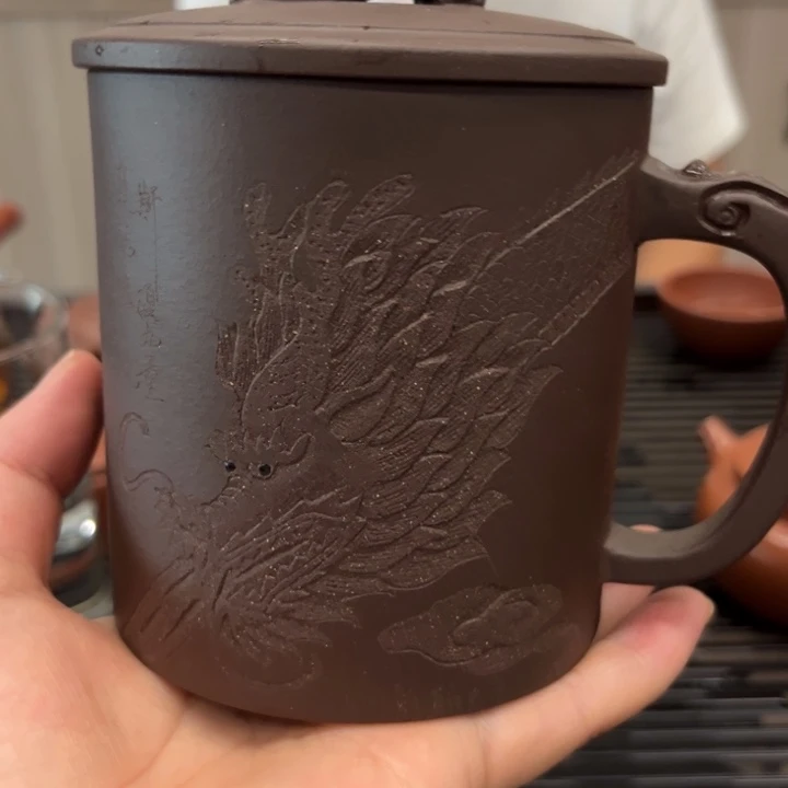 茶壶紫砂手工杯铁皮砂
