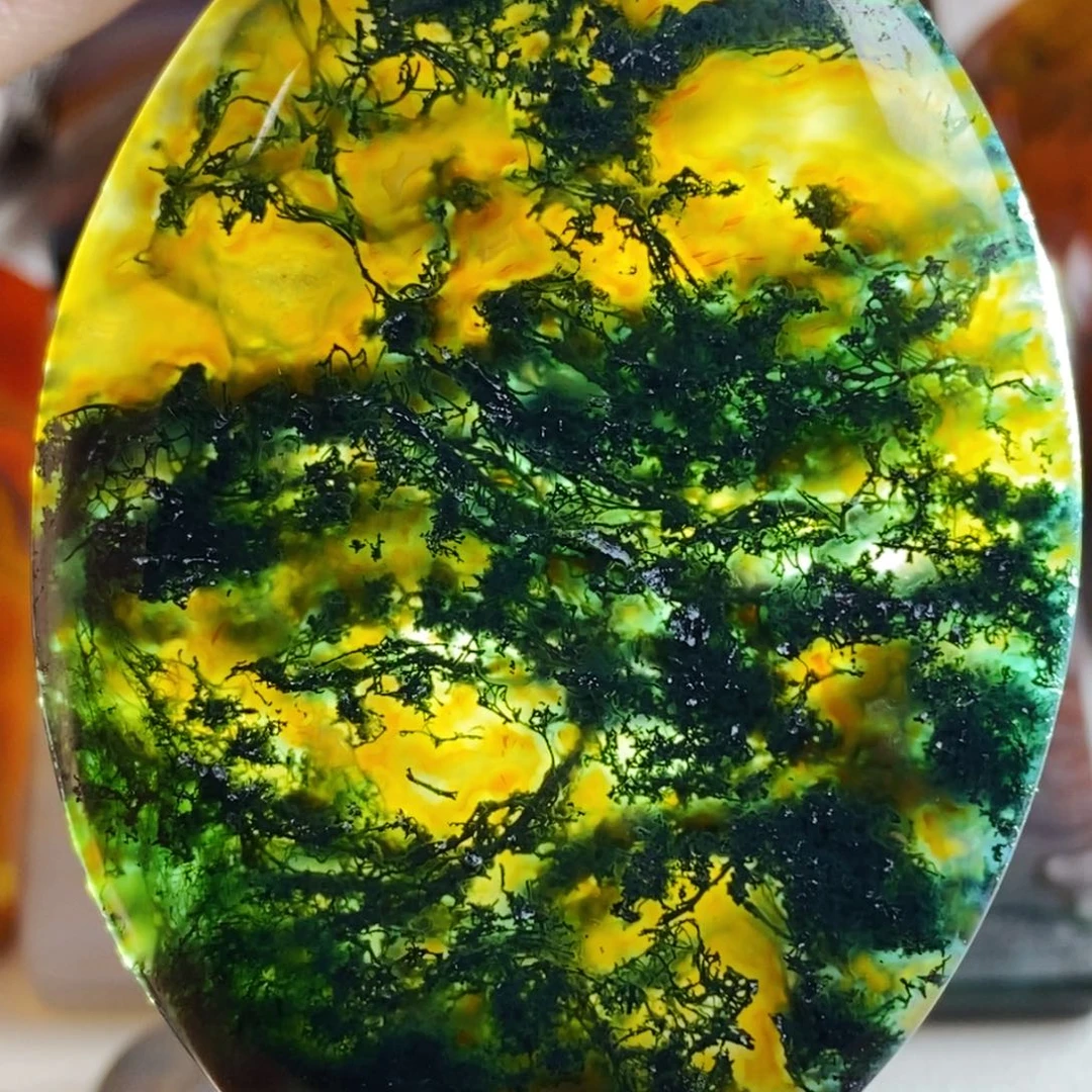 幸***生玛瑙/玉髓未镶嵌颈饰