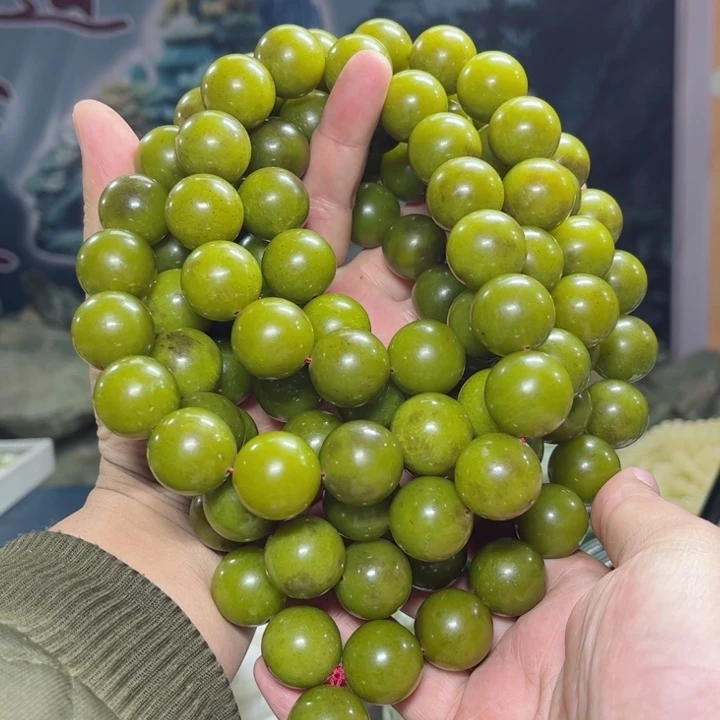 蛇纹石玉颈饰未镶嵌宝****9