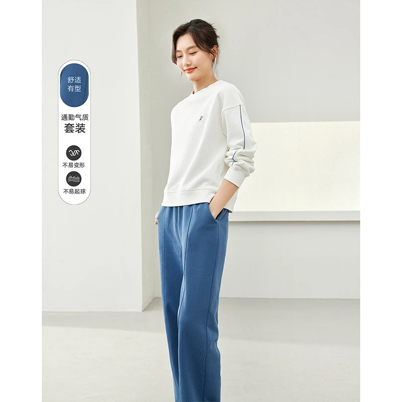 *卫衣运动服休闲套装女显瘦2025新款两件套气质显瘦V3967