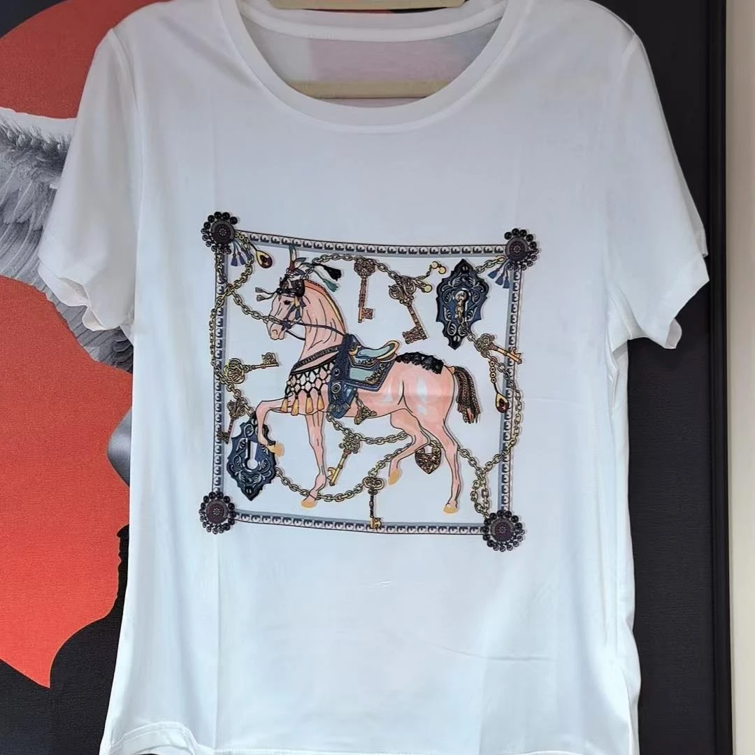 M136  菲姐时尚气质网红轻奢夏季花色女装连衣裙