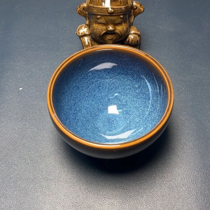 建盏手握泡茶主人杯
