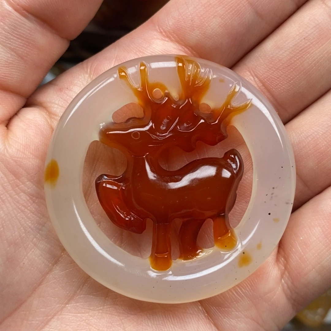 玛瑙/玉髓未镶嵌颈饰