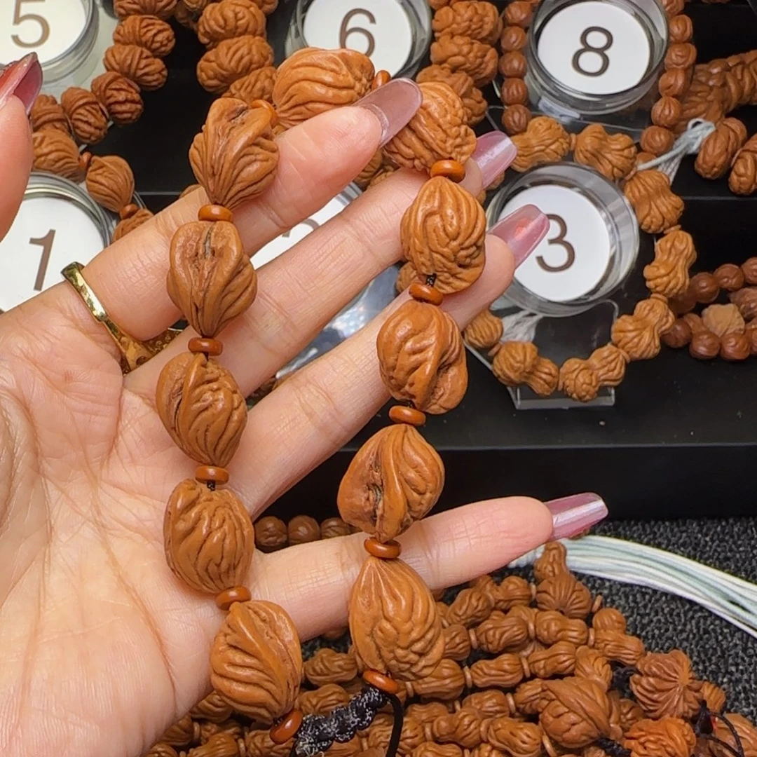 邢***师桃核手串生命之源手串