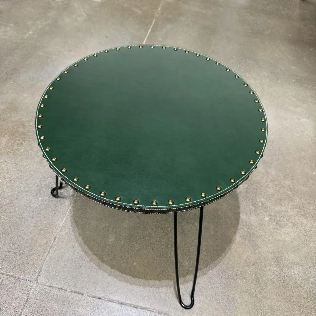 PACIFICGREEN克米特可折叠铁脚圆桌（墨绿）直径50，高54cm