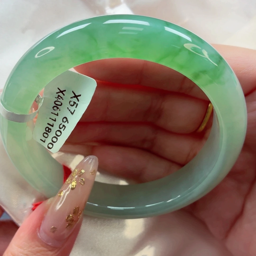 翡翠未镶嵌手镯22（78号）