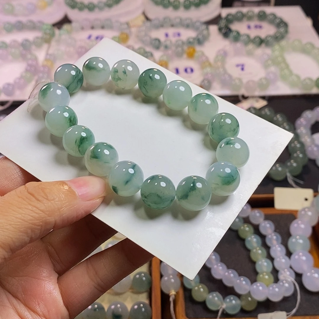 定制翡翠未镶嵌卡12+