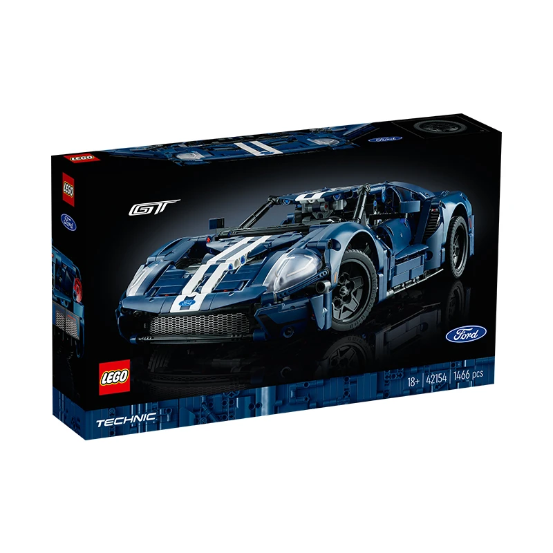LEGO/乐高积木2022 福特 GT 42154玩具赛车生日礼物